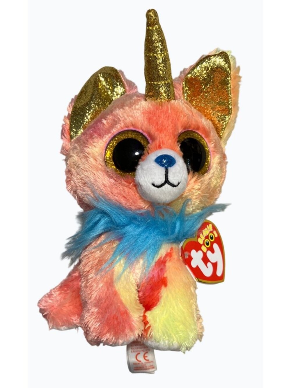 Ty Beanie Boo Yips Horned Chihuahua Plush Stuffed Animal 6" 2022
